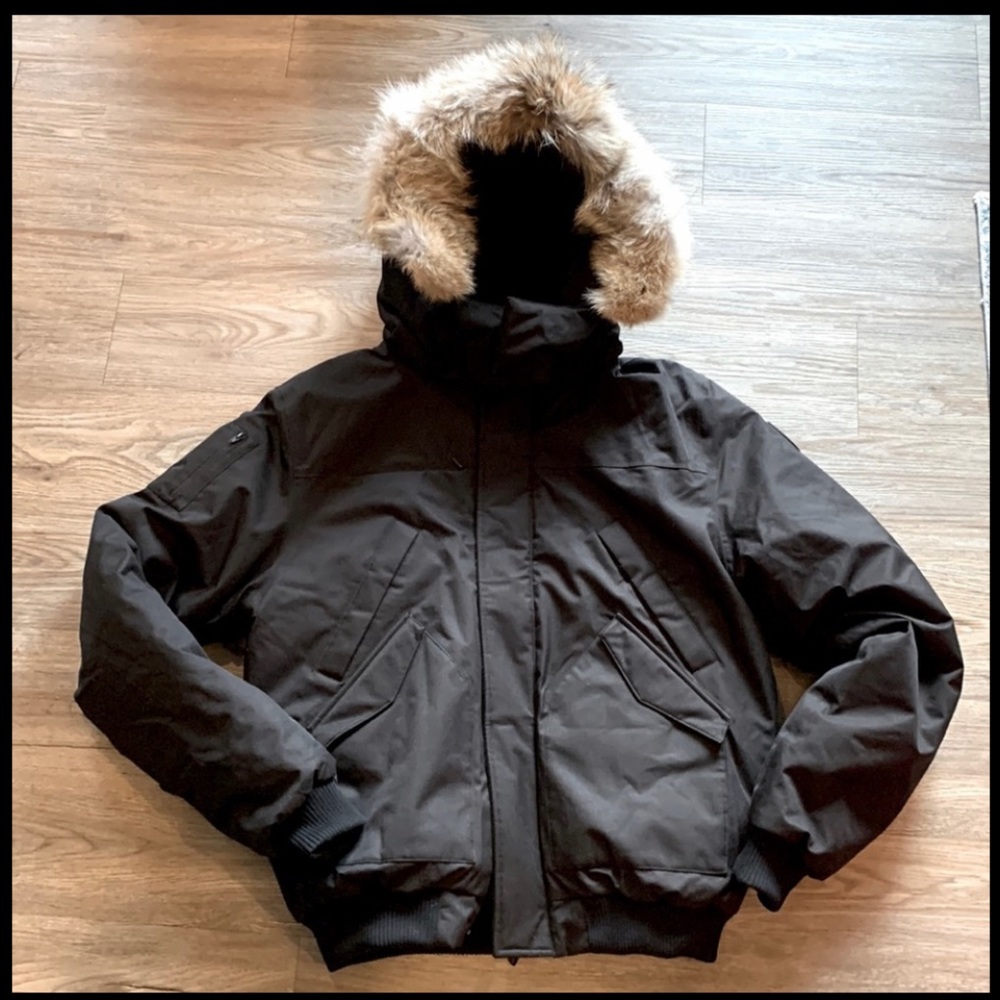 Men’s nobis Hooded Bomber Jacket - like new